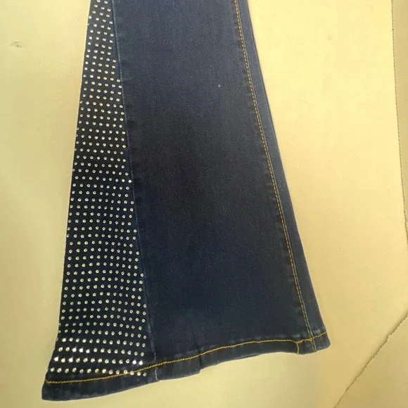 BAMBOO FLARE JEANS super soft  FLARE size 7 - Picture 8 of 13